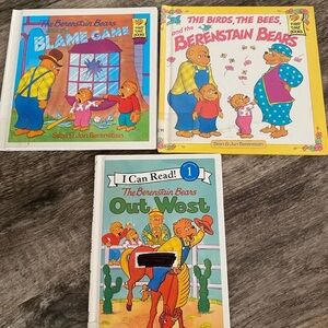 Berenstain Bears Children's Book Set of 3
